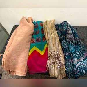 4 Scarves